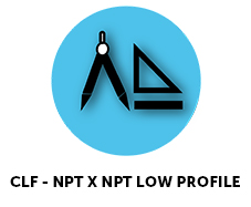CAD Tech_CLF - NPT X NPT LOW PROFILE