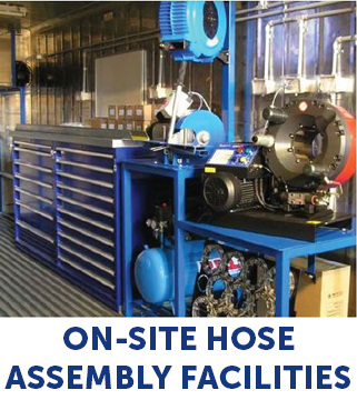 Onsite hose assembly facilities