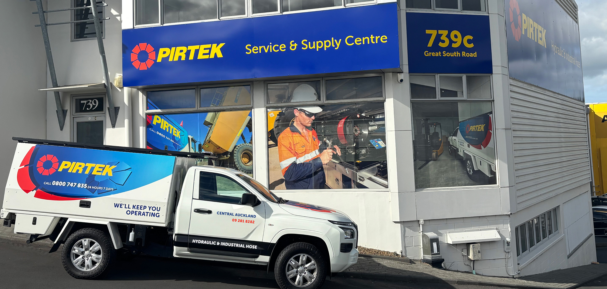 Pirtek Central Auckland and Mobile Service Unit 