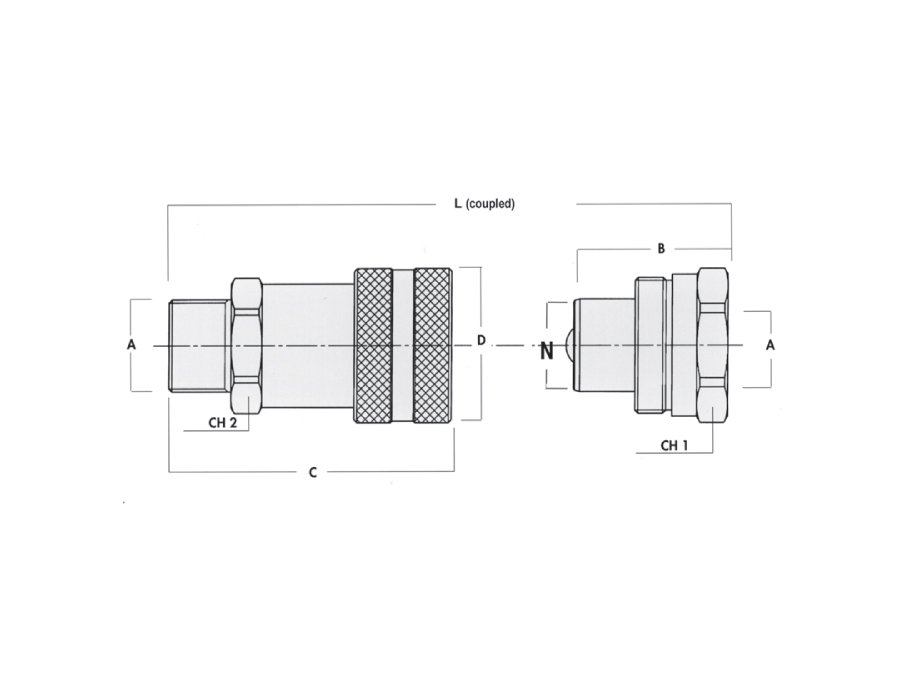 Jacking Couplings (Enerpac ® Couplings)