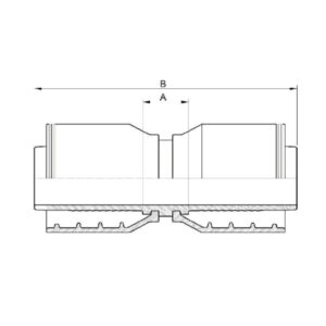 HOSE JOINER CRIMP STYLE