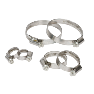 IHC WORM DRIVE CLAMPS ZINC PLATED & STAINLESS STEEL