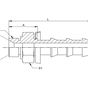 BSPP MALE STRAIGHT PUSH FIT