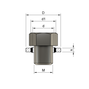 METRIC BONDED SEAL