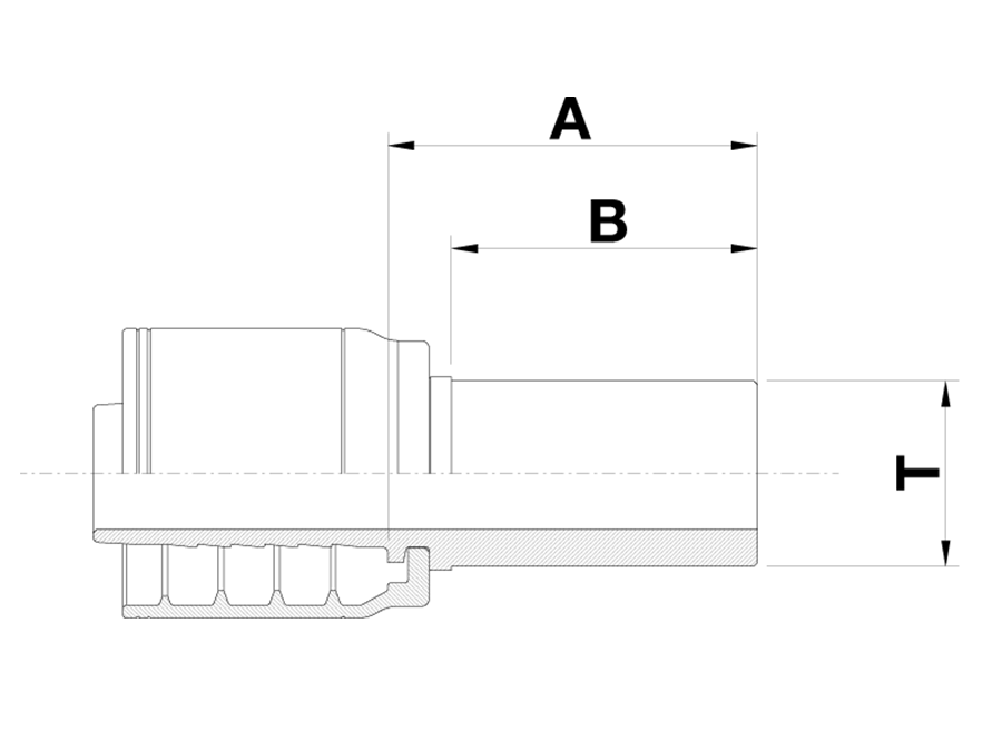 METRIC STANDPIPE STRAIGHT