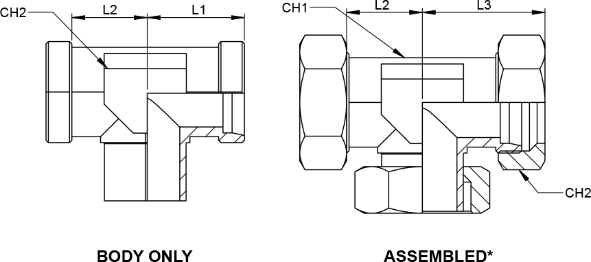 Equal Tee Coupling