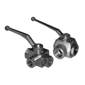 HIGH PRESSURE BALL VALVES 3-WAY