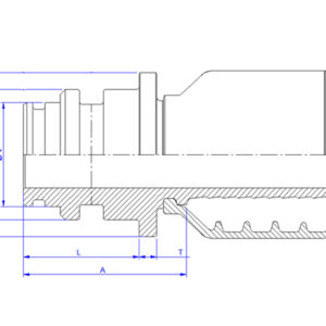 STANDARD STAPLELOK STRAIGHT WITH STAINLESS STEEL OPTION